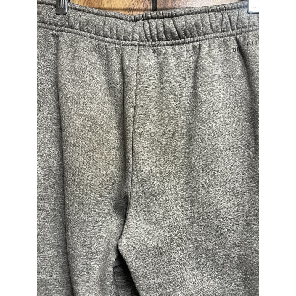 Nike Dri-Fit Youth Boys Size S Training Pants Fleece Lined Grey Sweats - Picture 3 of 7